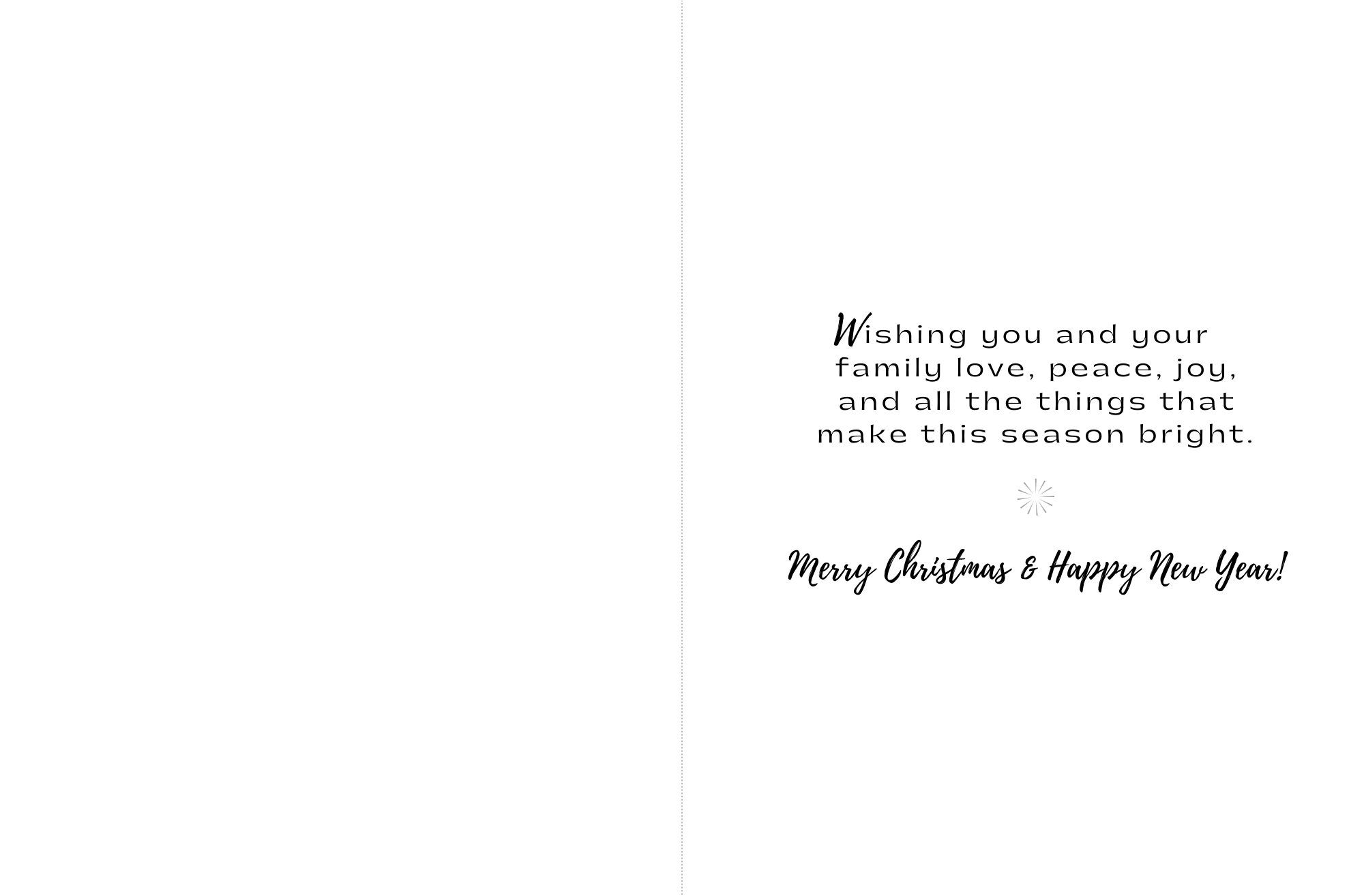 CheerNotes Greeting Cards & Stationery - Wholesale Christmas Card - Love Peace Joy Tree | Black Artist Christmas Cards | Black1