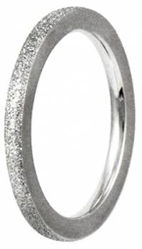 Style Republic - Carsten Maletz – wholesale Band/Stackad Ring – Ring 2 mm diamantskuren stål0
