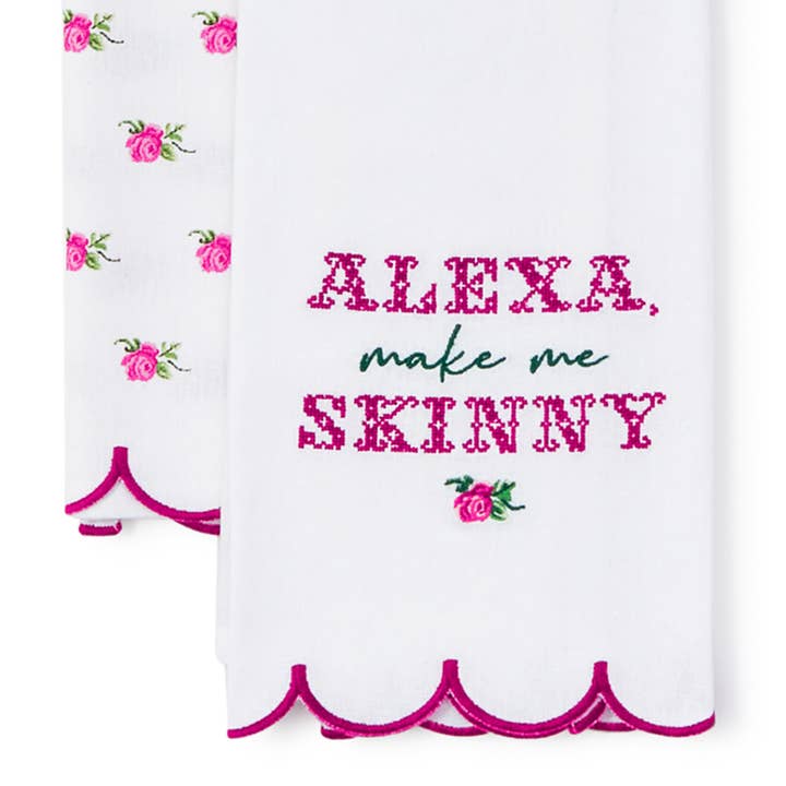 Boyar Gifts for Two's Company - Wholesale Tea Towel - Alexa | Cross Stitch Dish Towel Assortment2
