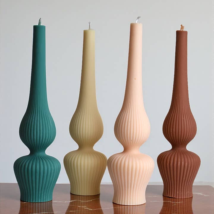 Agaboo Candle - Wholesale Novelty Candle - Lamp Unique Design 9.5x2.5in - Pillar6