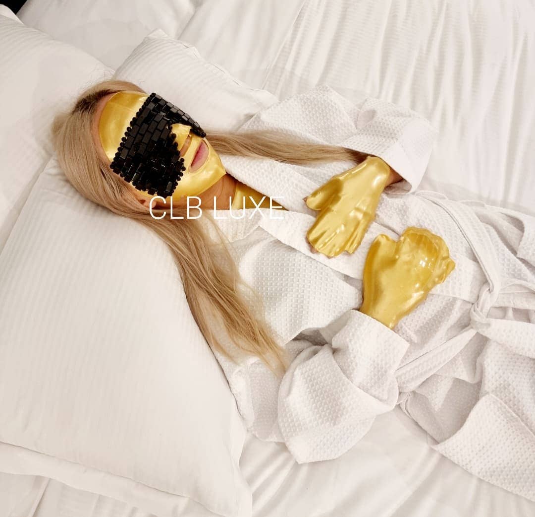 CLB LUXE - Wholesale Sleep/eye mask - Black Obsidian Eye Mask0