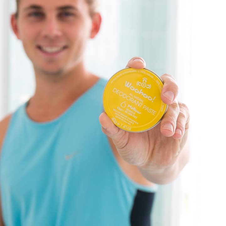 Woohoo Body - Wholesale Deodorant – Unisex - Woohoo All Natural Deodorant Paste (Mellow) 60g - NEW FORMULA1