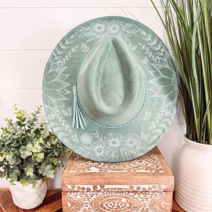 Willie & Dolly Designs – wholesale Cowboy Hat – Women’s – Floral Print Hat9