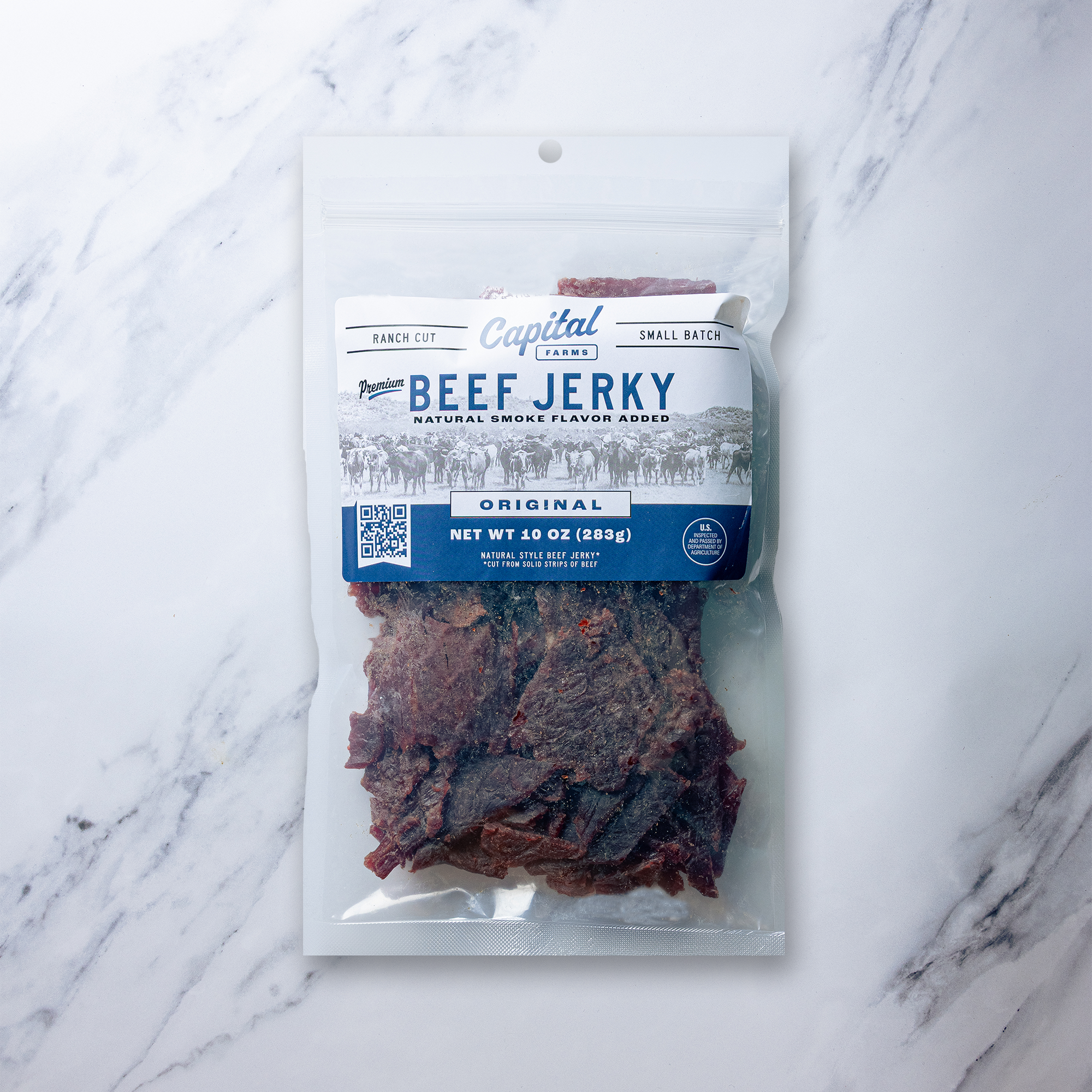 Capital Farms Meats & Provisions - Wholesale Jerky - Original Beef Jerky - In Store1