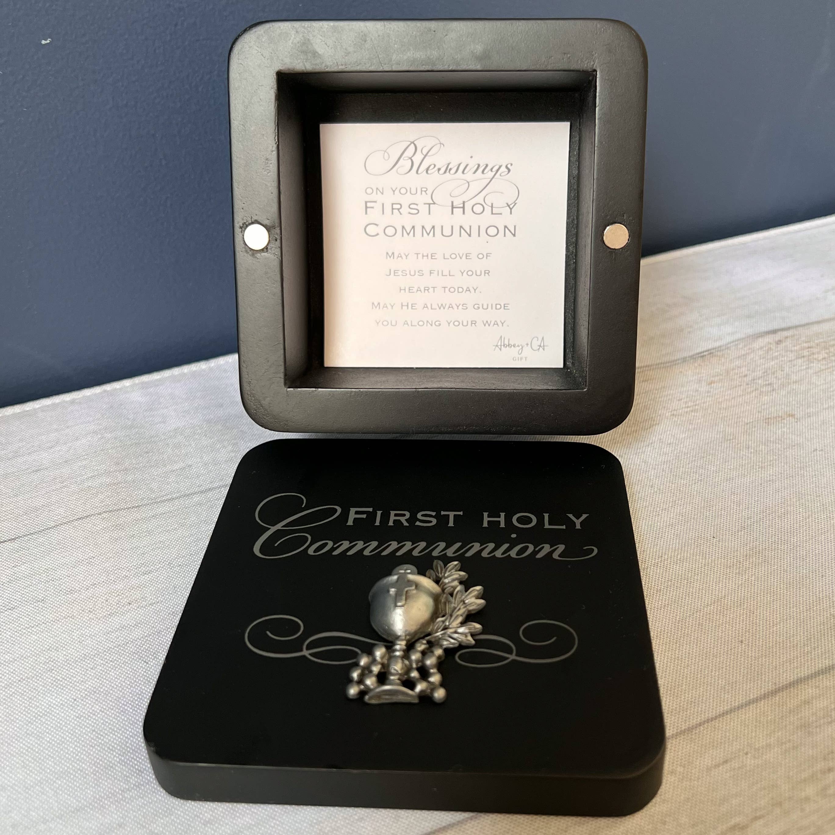 Abbey + CA Gift - Wholesale Keepsake Box - Kids & Baby - Communion Black Keepsake Box8