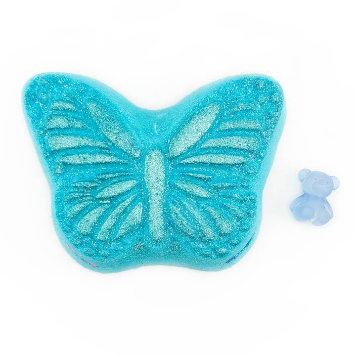 Butterfly PRIZE Bath Bomb for wholesale by Sweet Bath Co