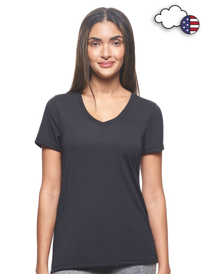 T-shirt à col en V BE202 Siro™ pour la vente par Expert Brand