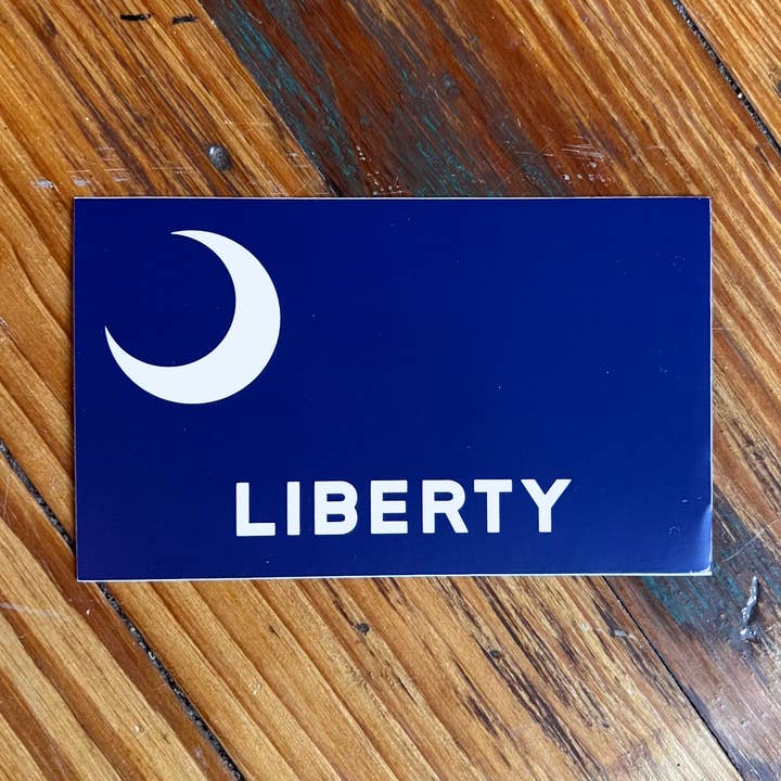 Moultrie Flag Sticker for wholesale by Liberty & Co.