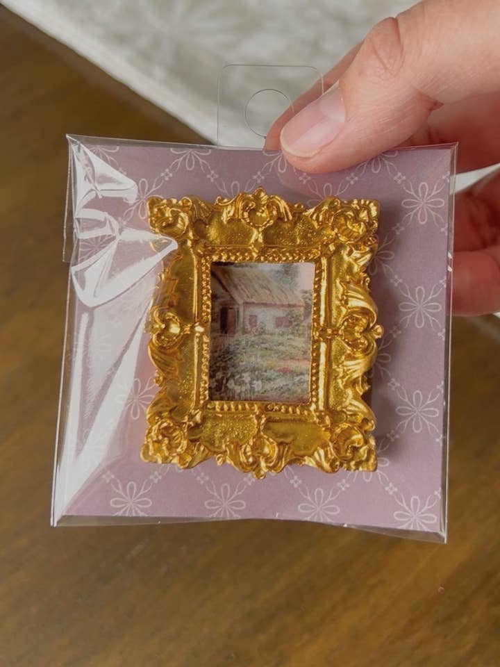 Vintage Rectangle Inspired Miniature Magnet for wholesale by Vintage by WPC