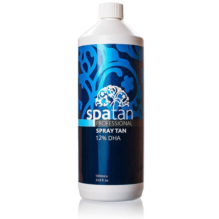 Spatan by Funkypumpkin Spray Tan Solution, 1 Litre, Dark for wholesale by spraytanpro