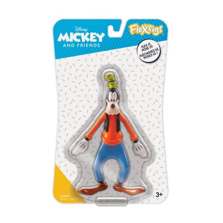 FLEXFIGS BENDABLES - MICKEY AND FRIENDS "GOOFY" for wholesale by NJ Croce Co., Inc.