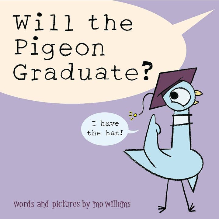 Will the Pigeon Graduate? by Mo Willems for wholesale by Hachette Book Group