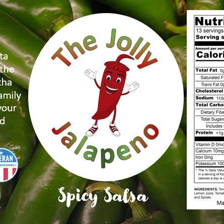 Spicy Salsa for engroshandel hos The Jolly Jalapeno