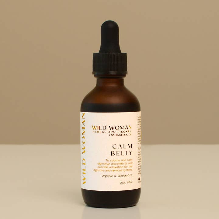 Calm Belly Tincture | Upset Stomach | Digestive Stress for wholesale by Wild Woman Herbal Apothecary