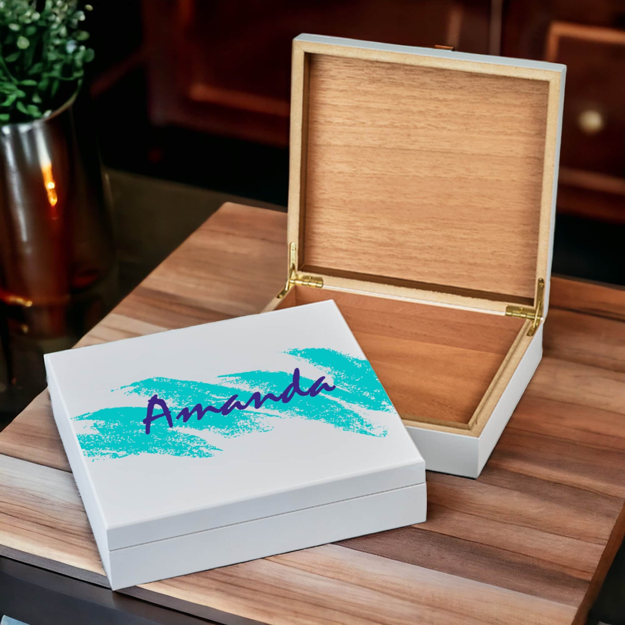 MakerFlo - Wholesale Decorative Box - Valet Box with Cedar Lining - Medium28