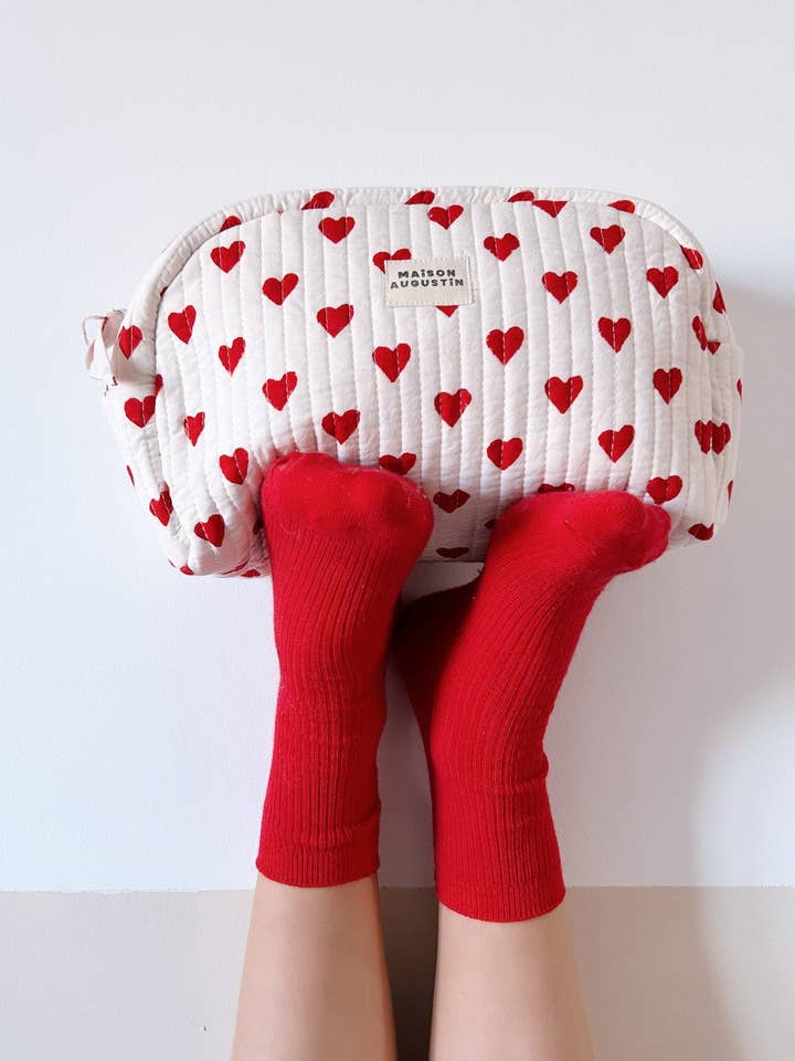 Love Cherry Toiletry Bag for wholesale by Maison Augustin