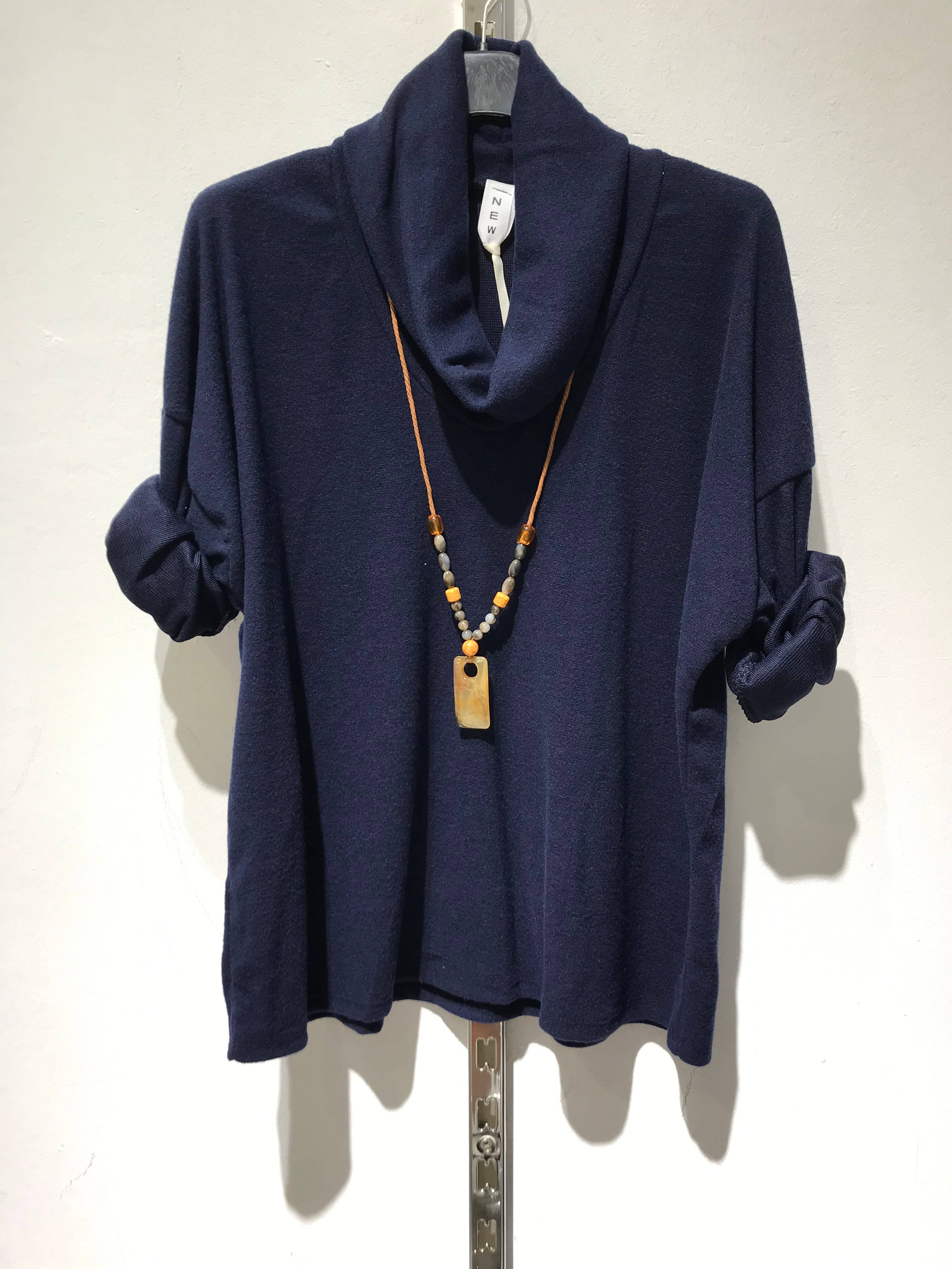 Only Yuan - Wholesale Gebreide top - Dames - ref 13668 trui met hoge hals5