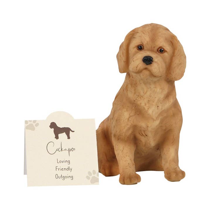 Something Different Wholesale - Vente Figurine décorative - Figurine décorative en résine Cockapoo pour chien1