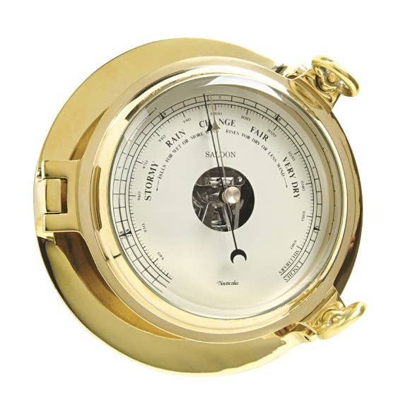 Brass Saloon Barometer for wholesale by Nauticalia