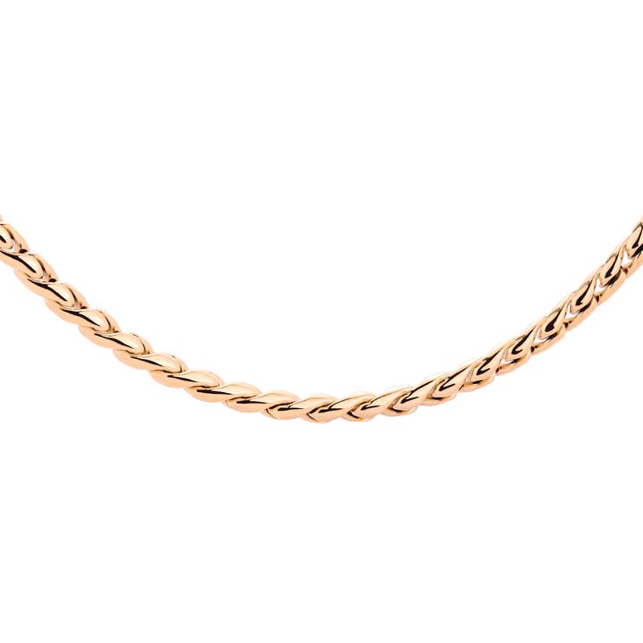 Spiral Links Necklace Rose Gold for wholesale by Schmuckkollektiv GmbH