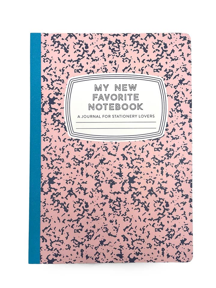 Mijn nieuwe favoriete notitieboek: een dagboek voor liefhebbers van briefpapier voor wholesale door Tiny Hooray