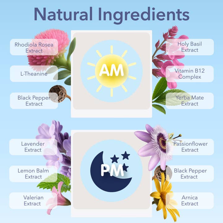 Laki Naturals - Wholesale Travel Set - Jet Lag AM / PM Patches2