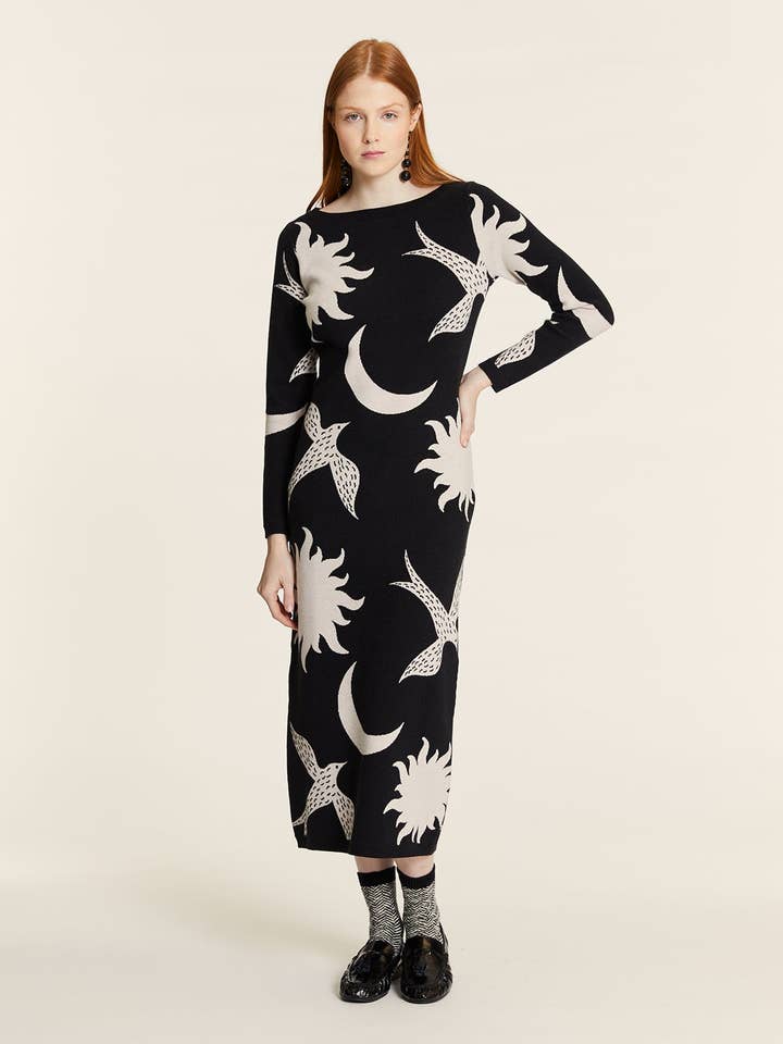 VESTIDO PUNTO SOL Y LUNA for wholesale by Pepaloves