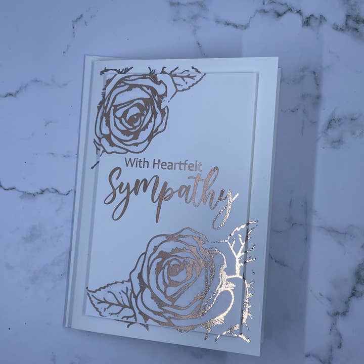 D. Johnson & Co Greetings - Vendita all'ingrosso Biglietti di condoglianze - Con biglietto di simpatia.