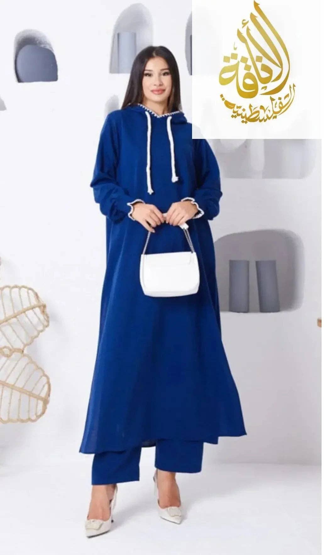Palestinian Elegance - Wholesale Top & Pant Set (NOT Loungewear) - Women's - Elegant Modest Long Set - Chic & Timeless Fashion1