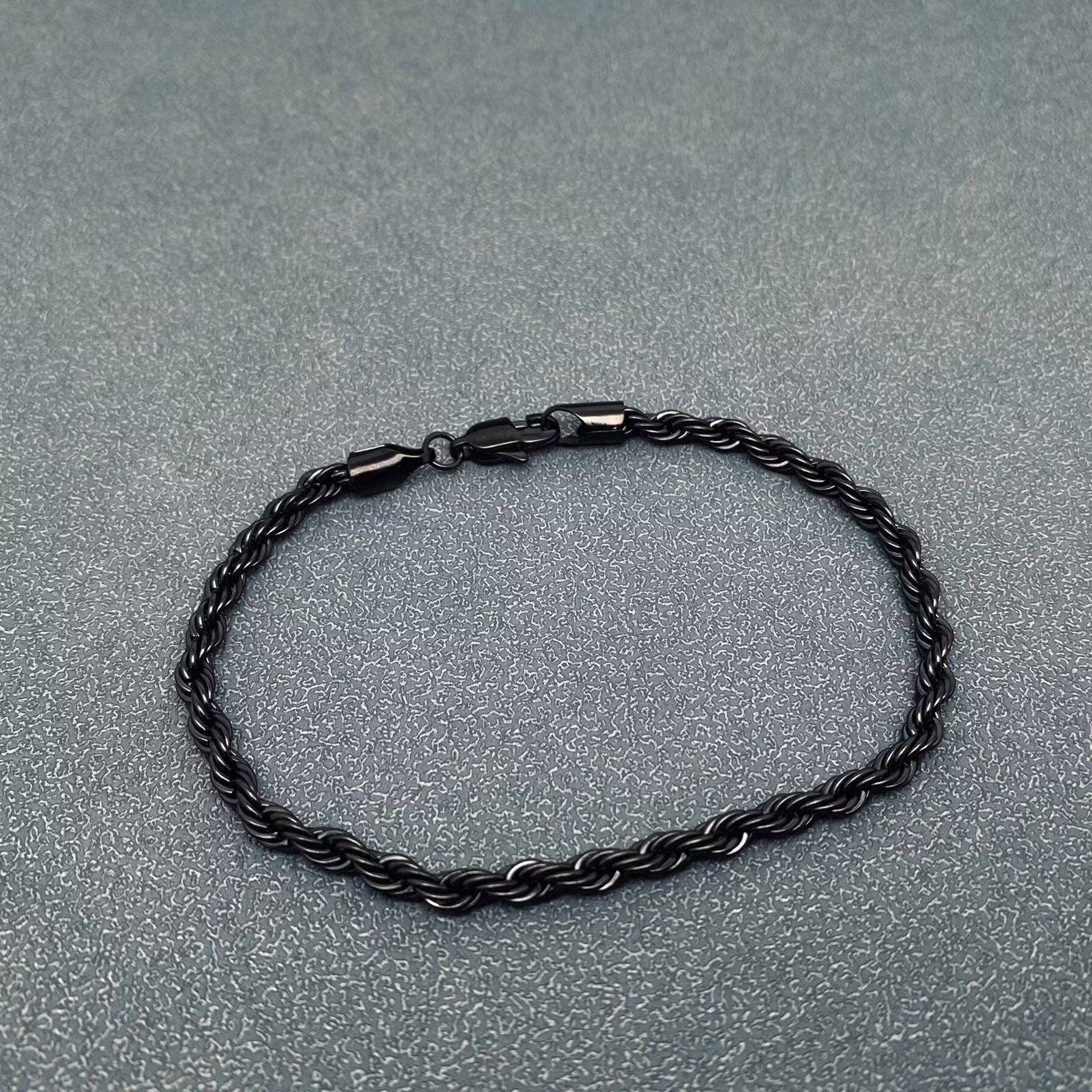 Mio Queena - Wholesale Link & Chain Bracelet - 18K Gold-plated Twist Chain Stainless Steel Bracelet - MJ/BC4