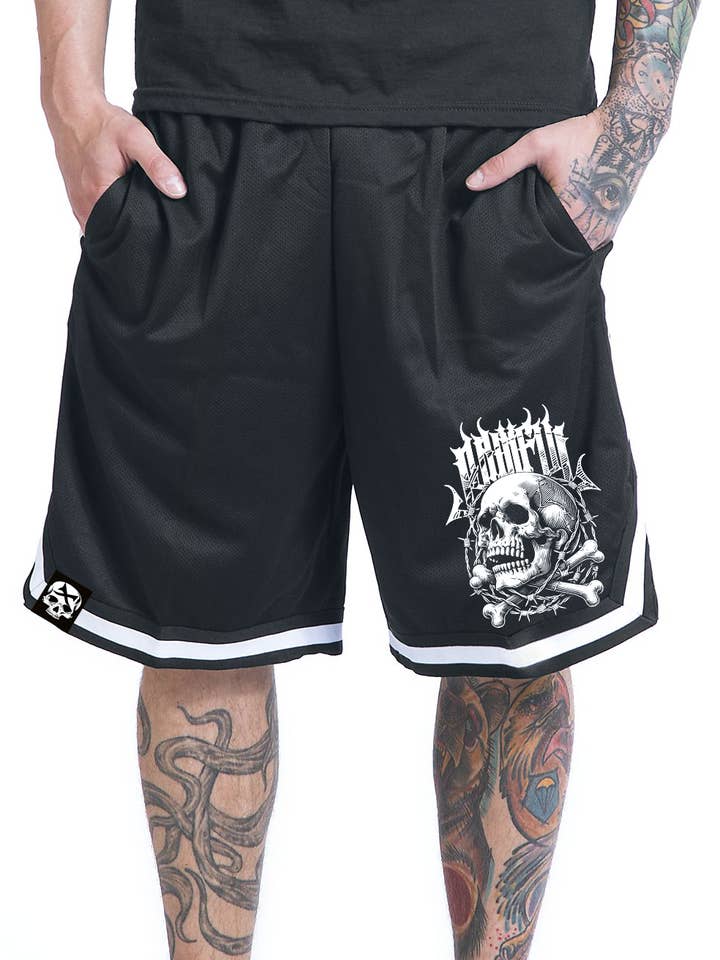 Herren-Shorts Basket Rebellion für den Großhandel von Painful Clothing