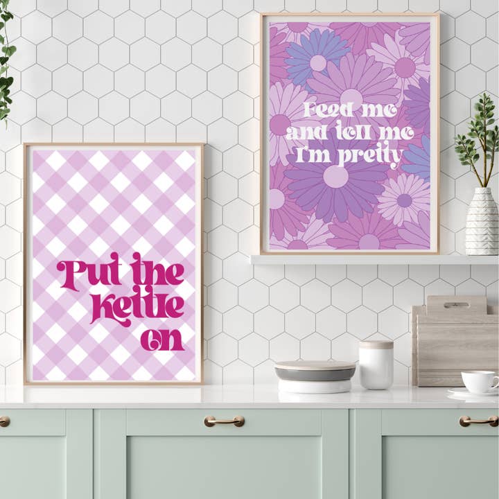 Fairy Bread Designs - Wholesale Art print - Feed Me and Tell Me I'm Pretty5