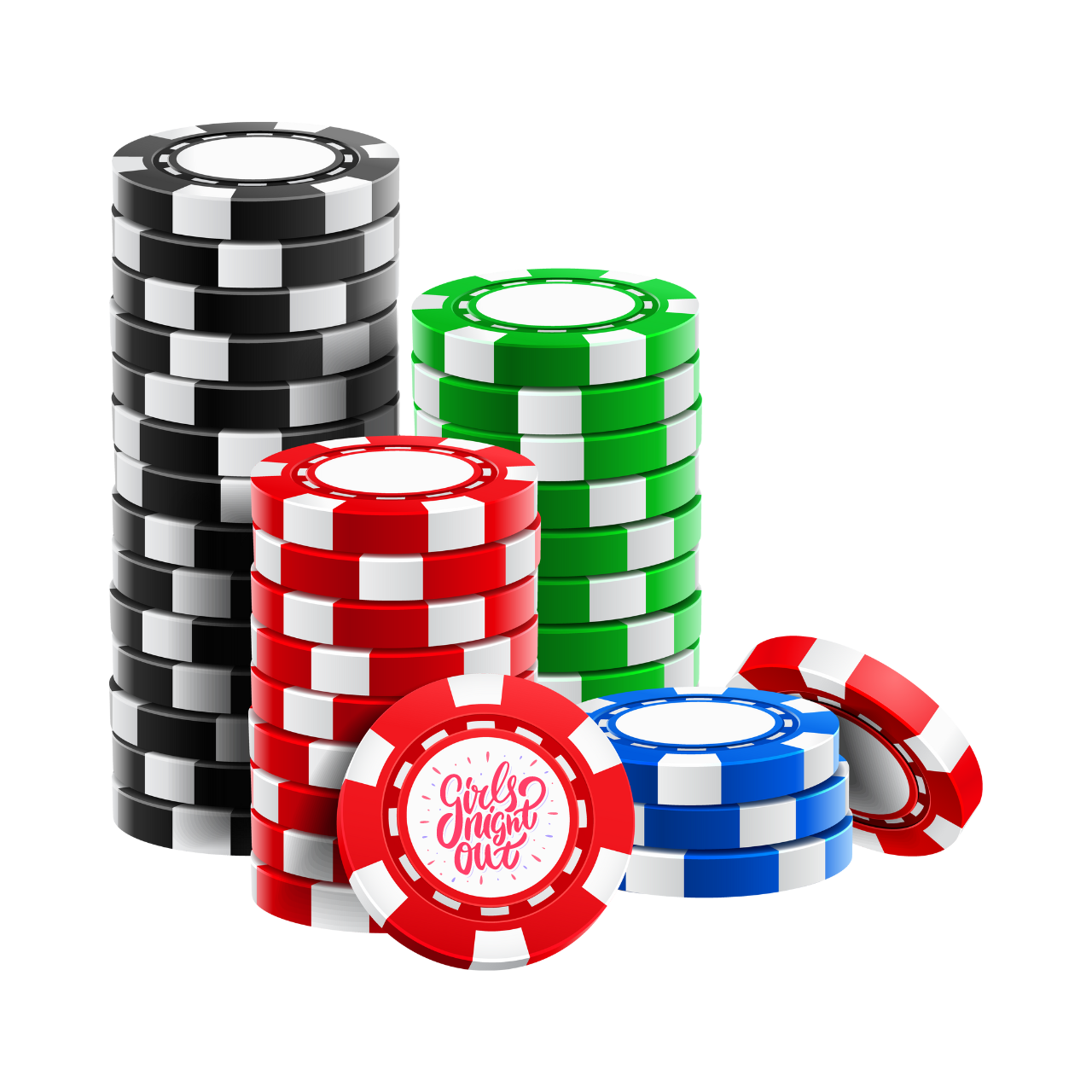 Color Custom Prints - Wholesale Card Game - Custom Clay Poker Chips/Custom Bar Chips/Happy Hour Tokens8