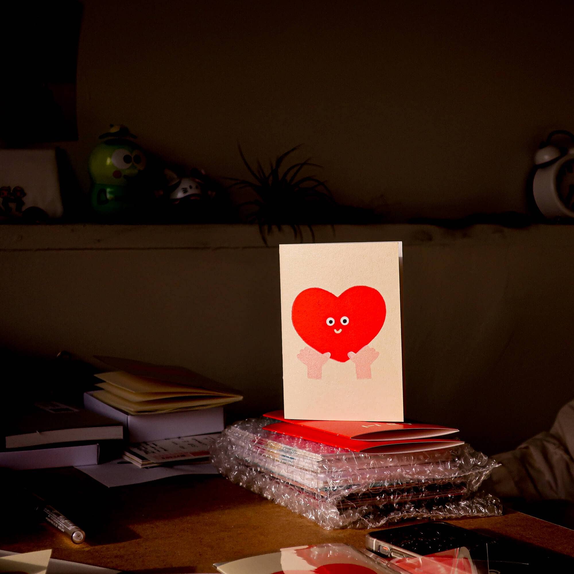 oitama – Engroshandel Kærlighedskort – Lykønskningskort - Heart1