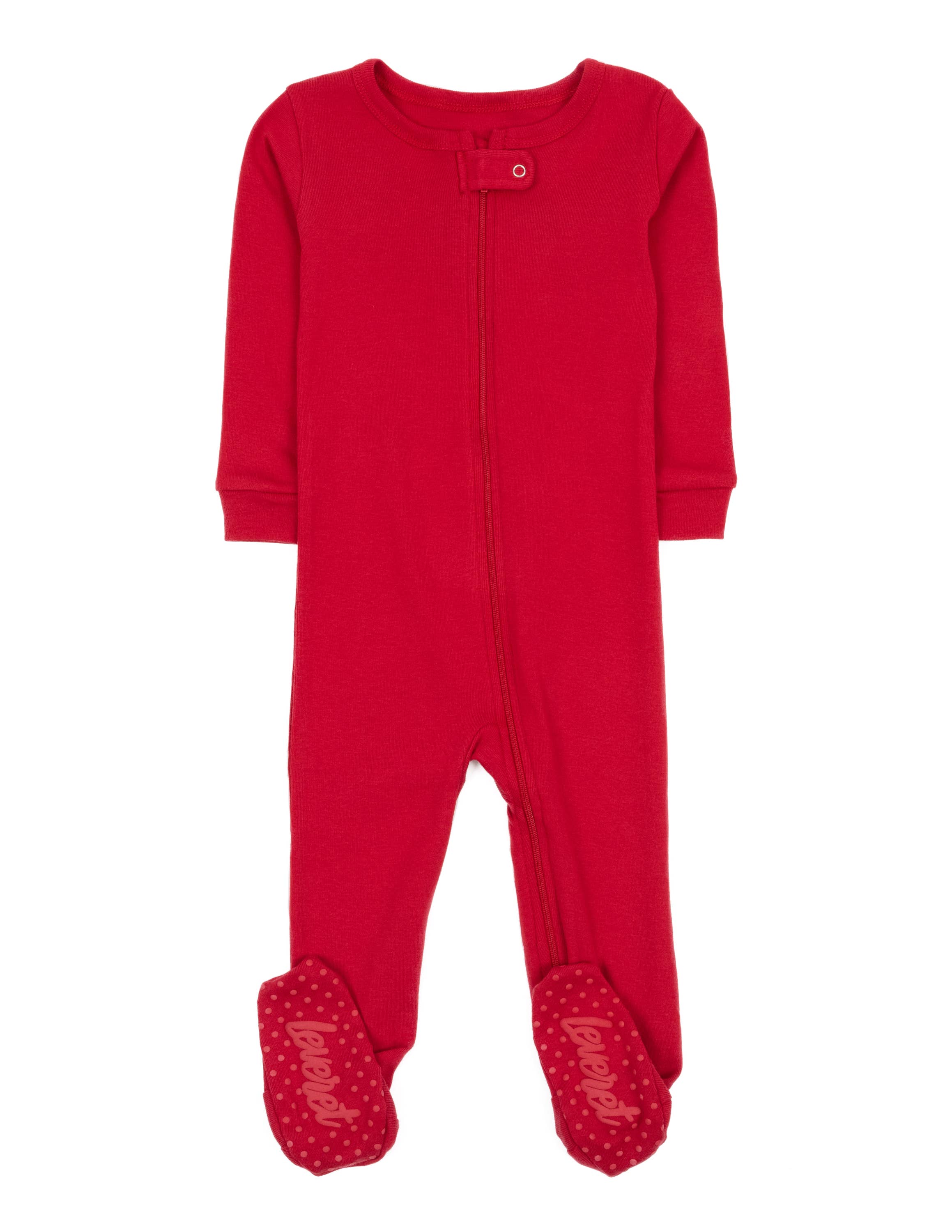Leveret Pajamas – Fato de dormir – Bebé por atacado – Pijama de algodão com pés para crianças sólido18