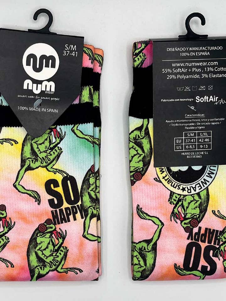 SO HAPPY Num wear unisex socks for wholesale by LOCO MONKY