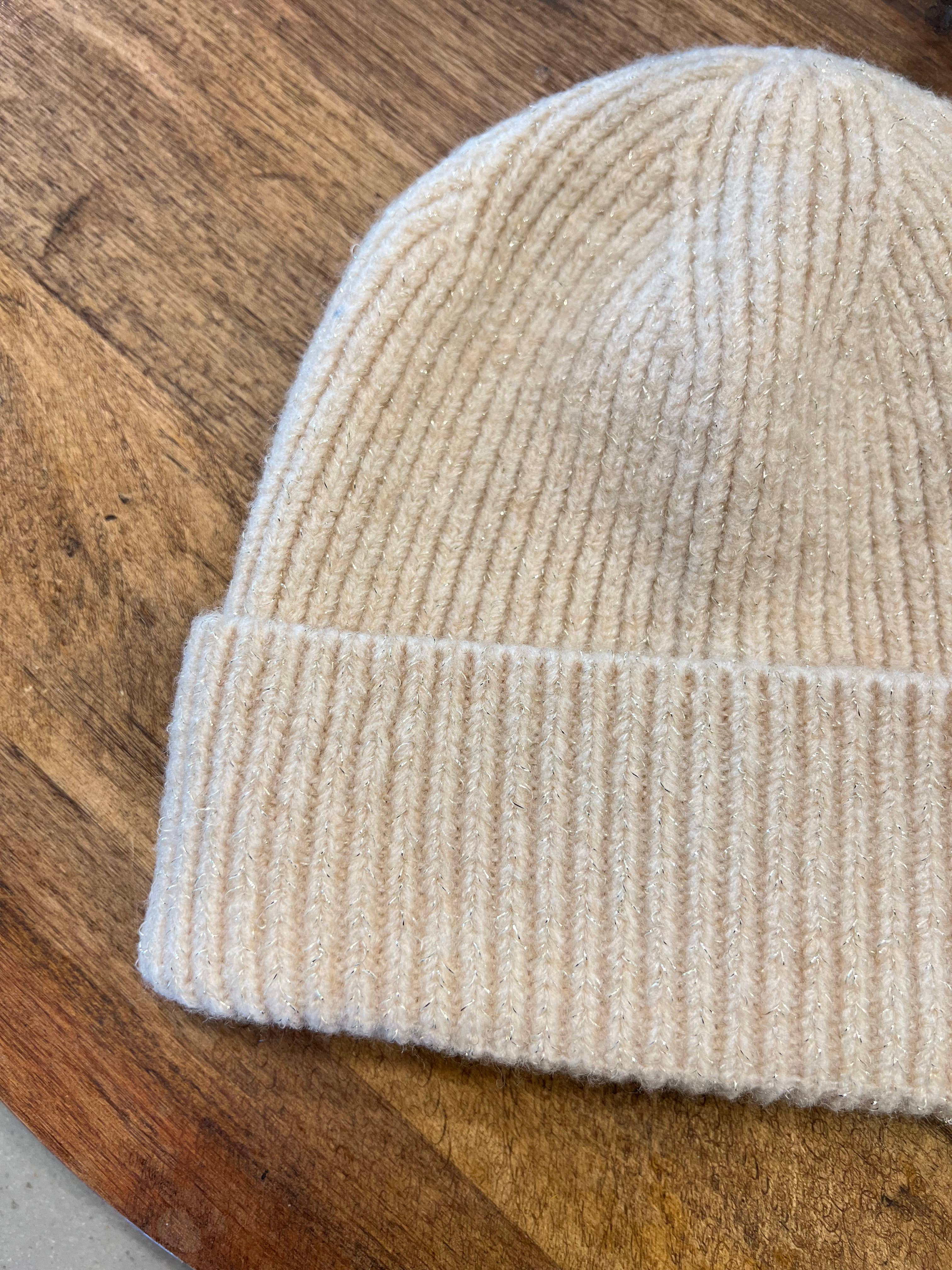 Justin & Taylor – Engroshandel Beanie - Dame – Rich Luxe hue med lurex-detaljer16