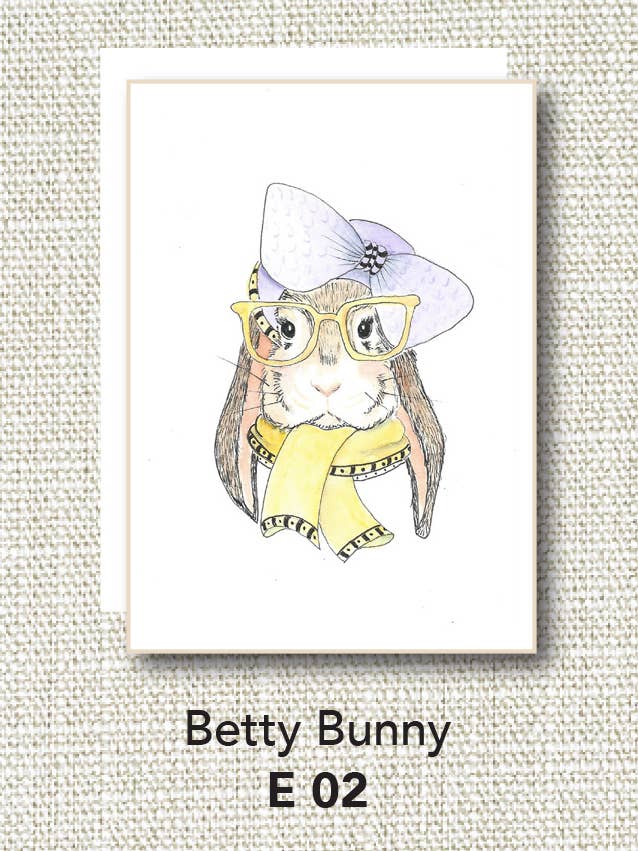 Betty Bunny for wholesale by Jill Shinn Art
