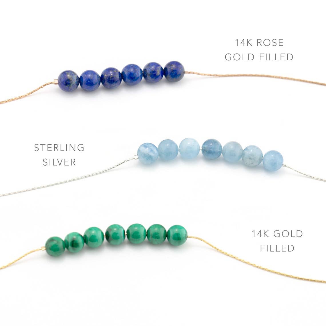 Delezhen - Wholesale Beaded/Pearl Necklace - Botswana Agate Natural Gemstone Necklace Stone of Comfort7