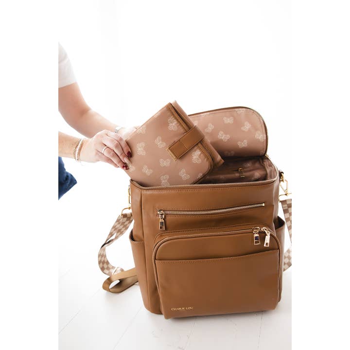 Charlie Lou Baby - Wholesale Diaper Bag - Baby - Vegan Leather Diaper Bag10