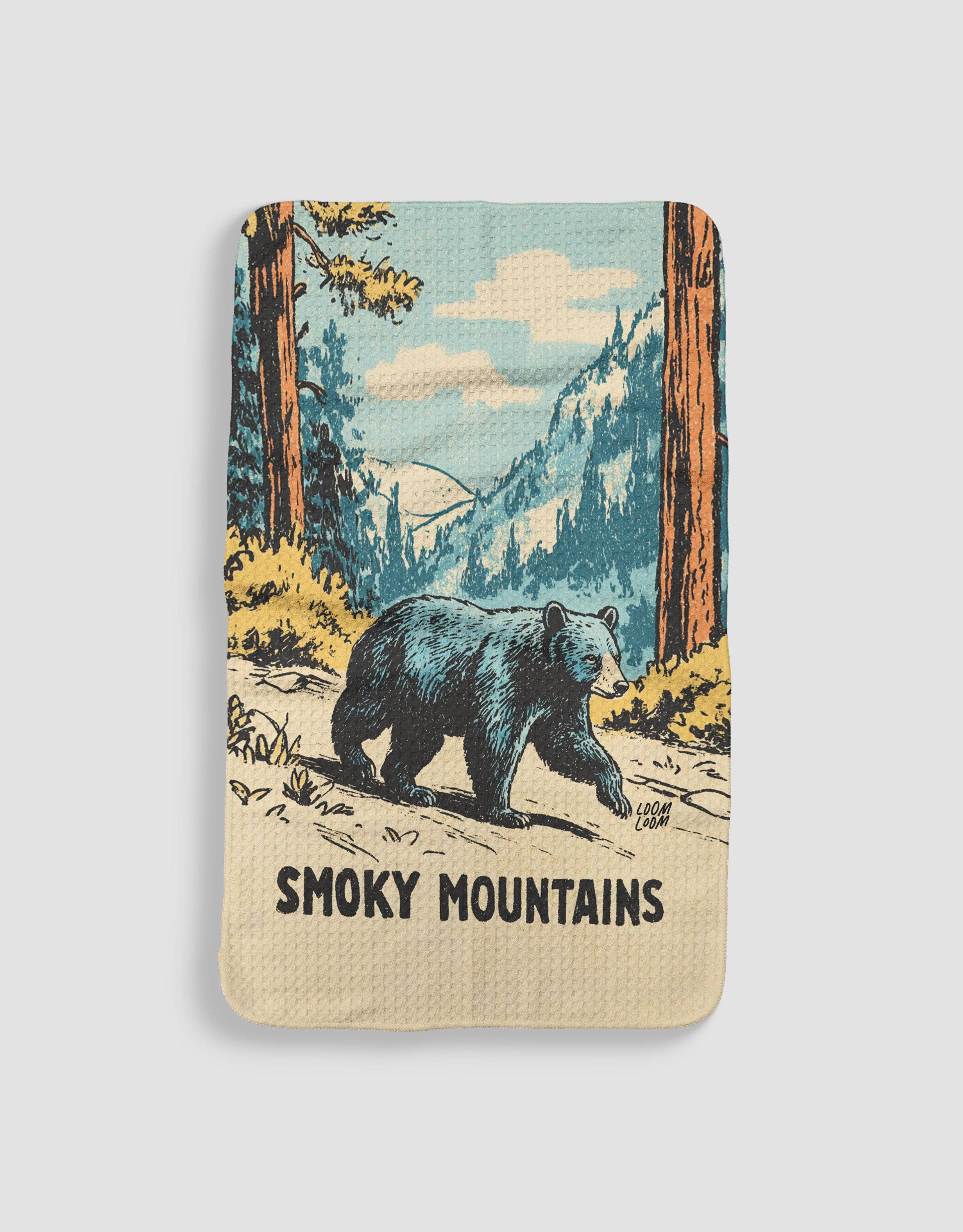 Loom Loom - Wholesale Tea Towel - Smoky Mountains0