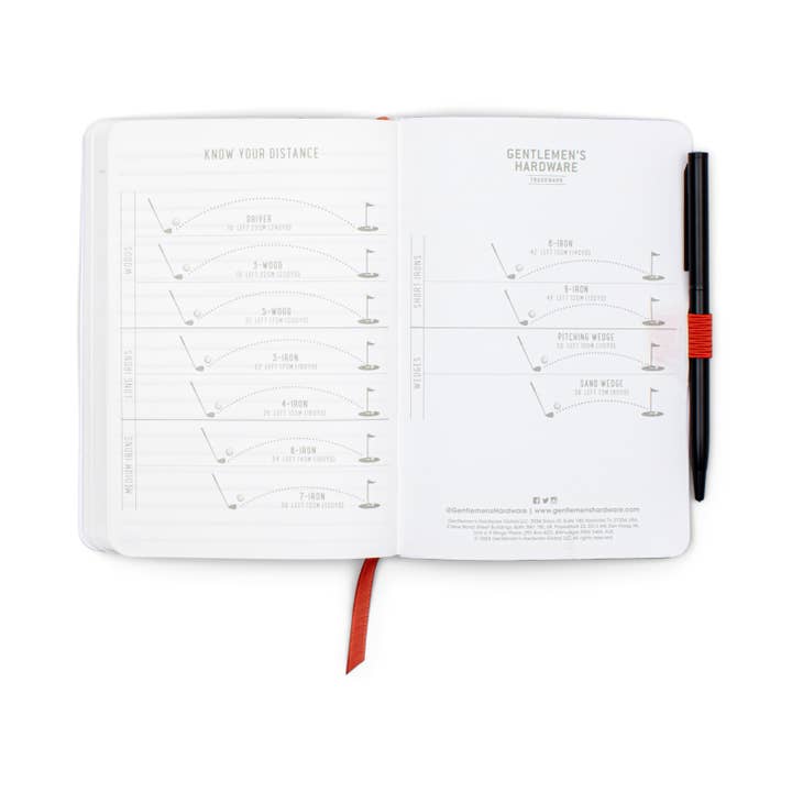 Designworks Collective – wholesale Notebook – Waterproof Golf Notebook5