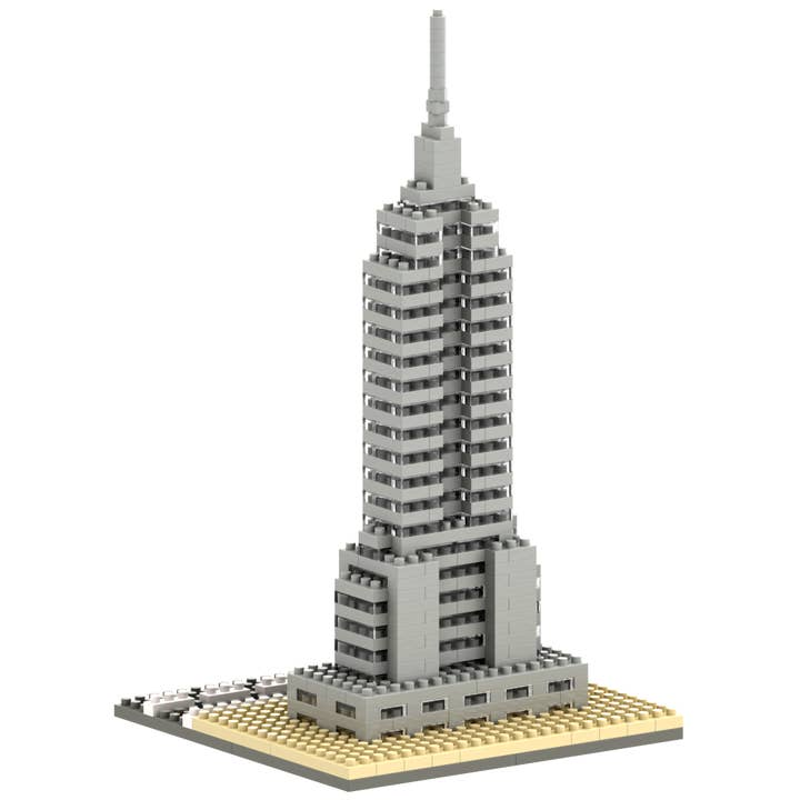 Toysmith - Wholesale Building Set - Kids - Brixies Small Gift Box Empire State Building