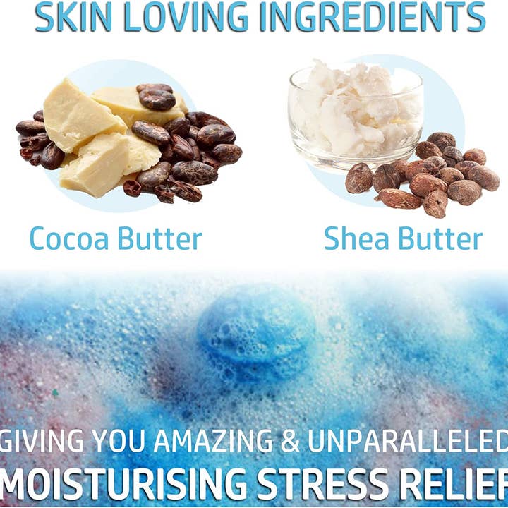 Pure Parker - Wholesale Bath Bomb/Fizz - Nurture Me 24 Bath Bombs, Natural with Shea & Cocoa Butter3