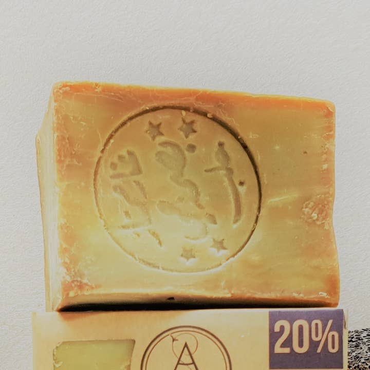 Aleppo soap traditional (20%) (200 g) Ecocert “Cosmos for wholesale by ALEPEO