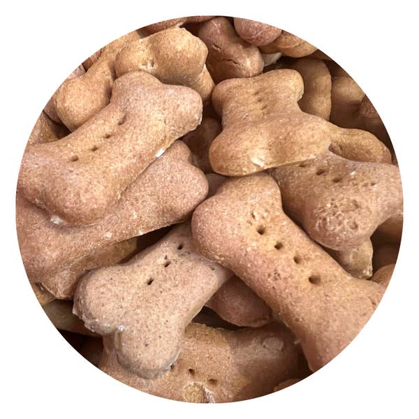Bulk Bone Treats 5lb - Peanut Butter Bones for wholesale by Doodle Doo Bakery