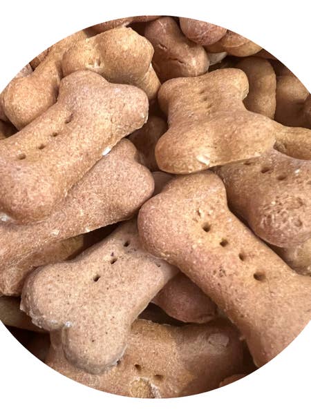 Bulk Bone Treats 5lb - Peanut Butter Bones for wholesale by Doodle Doo Bakery