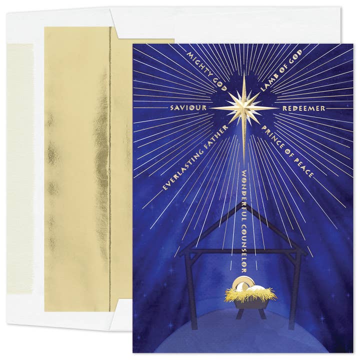 Cartes de vœux en boîte "Dieu Tout-Puissant" pour la vente par Masterpiece Studios