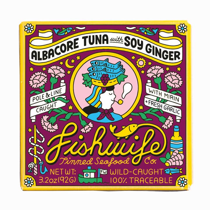 Albacore Tuna with Soy Ginger for wholesale by Fishwife