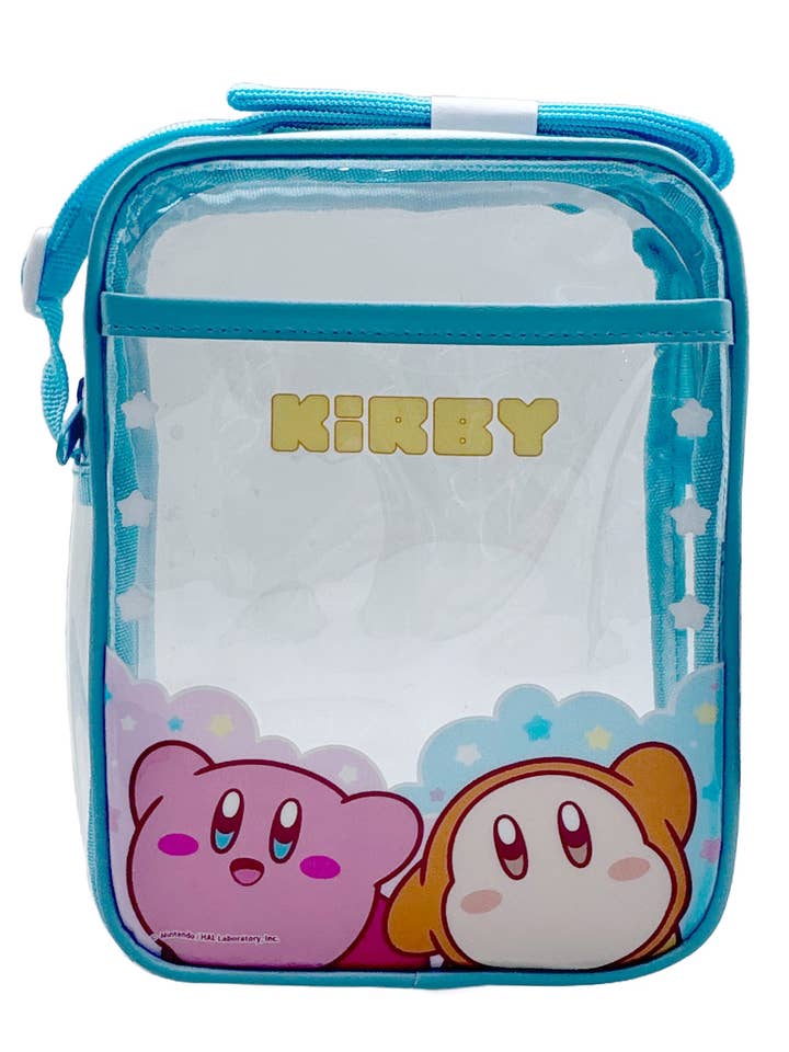 Nintendo Kirby & Friends Clear Vinyl Crossbody Bag for wholesale by LASR